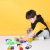 Kids Silicone Educational Sensory Toys Building Blocks Stress Reliever Toys Push Bubble Diy Splicing Fidget Toys