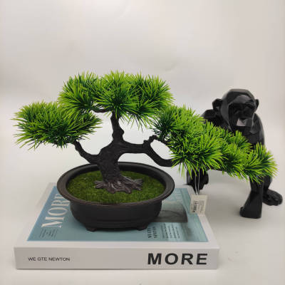 Mini Artificial Bonsai Flower Small Potted Factory Direct Sales Artificial Flower Plant