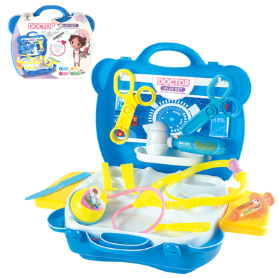 Nurse Medical Play Set Kit Tools Toys Doctor Pretend Play Suitcase Set For Kids Toddlers Boys Plastic Abs