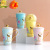 Huaguang Porcelain Ceramic Water Cup Cup with Cover Mug Large Capacity Bone-China Cup Ziying Straight Cup Goddess Cup