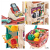 Pretend Play Supermarket Toy Classic Count Kids Kitchen Toy With Scanner And Cash Registers Play Food For Boys Girls