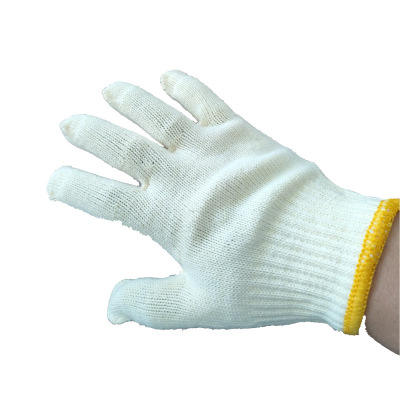 Cotton Yarn Gloves Knitted Gloves Cotton Gloves Lampshade Cotton 500G Gloves Labor Protection Supplies Labor Cotton Gloves Wholesale