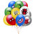 high quality Super Hero Theme Party Decoration Set Banner Latex Balloon Cake Topper For Kids Birthday Party Supplies
