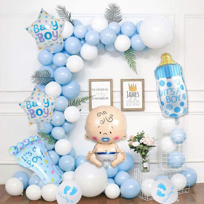 wholesale Gender Reveal Theme Party Balloon Set For Baby Boys And Girls Children Birthday Decoration Balloon Set