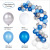 2021 hot Blue Theme Party Decorations Balloons Latex Confetti Arch Kit Wedding Birthday Balloon Wholesale