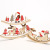 Christmas Decoration Wooden Three-Dimensional Small Ornaments Santa Claus Elk Decoration Scene Layout Decoration Props