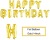 2021 new Amazon Golden Birthday Balloon Rain Silk Set Birthday Sequin Balloon Letter Party Decoration Balloon