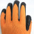 Gloves Construction Site 300# Black Wrinkle Rubber Hanged Dipping Gloves Labor Protection Wholesale Nylon Gloves