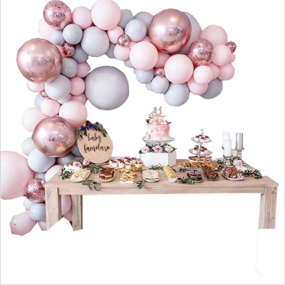 new 167pcs Macaron Color Latex Balloon Arch Kit Wedding Party Decoration Birthday Balloon Suppliers