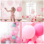 Custom wholesale Wedding Birthday Party Decorations 112 Piece Pink Balloon Arch Garland
