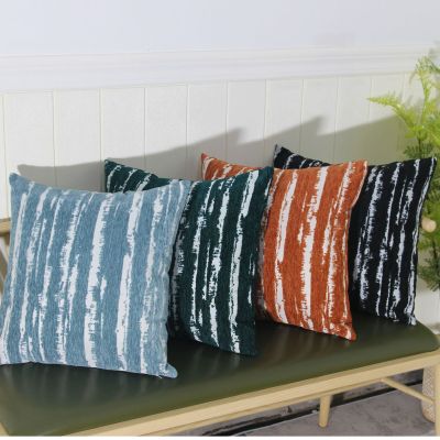 Factory Direct Supply 2021 New Light Luxury Series Modern & Minimalism Striped Pillow Household Hotel