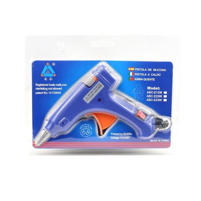 Hot Melt Glue Gun 20W Handmade Home Plug-in with Switch 7mm High Temperature Glue Gun