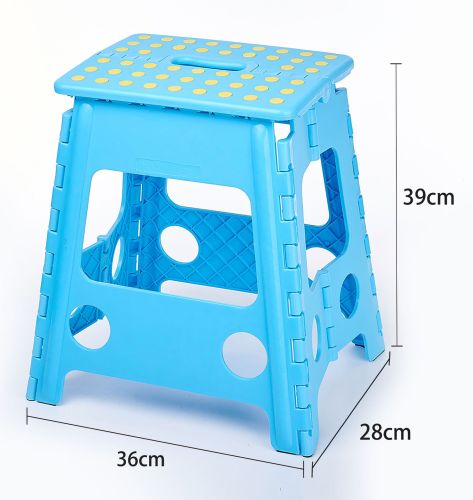 39cm Sitting Height Classic Folding Stool Series Stool Surface Comes with Patent Safety Lock