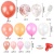 Hot sell Rose Gold Balloon 104 Piece Wedding Birthday Party Balloon Garland Kit Pastel