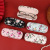 National Style Vintage Floral Cotton Glasses Case Chinese Creative Fashion Presbyopic Glasses Storage Box Niche Personality Sunglasses Case