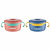Tedemei Cute Cartoon Stainless Steel Dining Bowl Children Snack Bowl With Handle With Lid 620ml