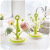 Creative Removable Candy Multi-Eight-Bit Tree-Shaped Storage Household Office Plastic Drain Cup Holder with Water Cup Set