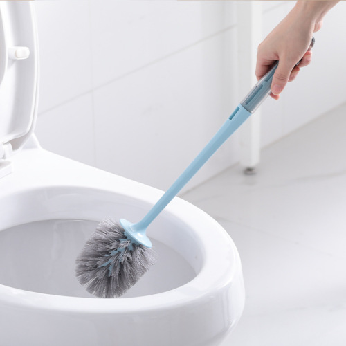 Household Toilet Brush Set Creative Toilet Brush Long Handle No Dead Angle Cleaning Tool Wall-Mounted