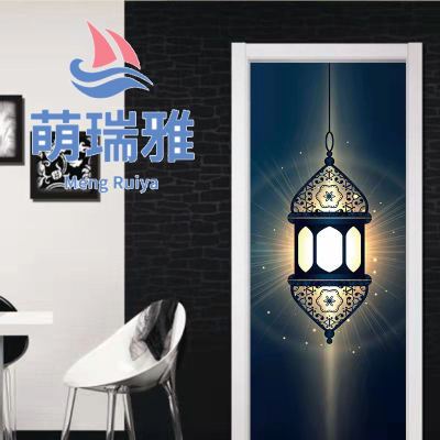 Door Stickers Paper Sticker Wall Stickers Bedroom Living Room Self-Adhesive Wallpaper Wallpaper