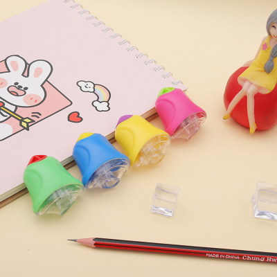 Factory Direct Supply Plastic Single Hole Pencil Sharpener Pencil Sharpener Students' Supplies Pencil Shapper Color Mini