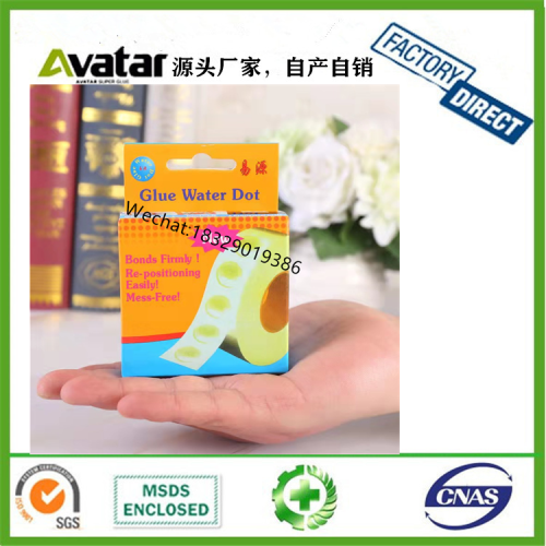 glue water dot boxed ball glue point stiers 1 roll 100 stiers dispensing wedding supplies double-sided adhesive transparent glue