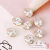 Zircon Claw Korean Hair Accessories DIY Ornament Accessories Hairpin Material Shoes Clothing Wedding Dress Manicure Copper Parts Wholesale