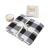 Four-Piece Bedding Set Simple Simple Plaid Washed Cotton Bed Sheet Quilt Cover Homestay Hotel