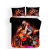 3D Foreign Trade Motorcycle Extreme Sports Bedding Three-Piece Home Textile Set Two-Piece Set
