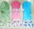 Factory Direct Sales Dishwashing Sleeve Cotton Latex PVC Flower Sleeve Gloves Dishwashing Cleaning Gloves