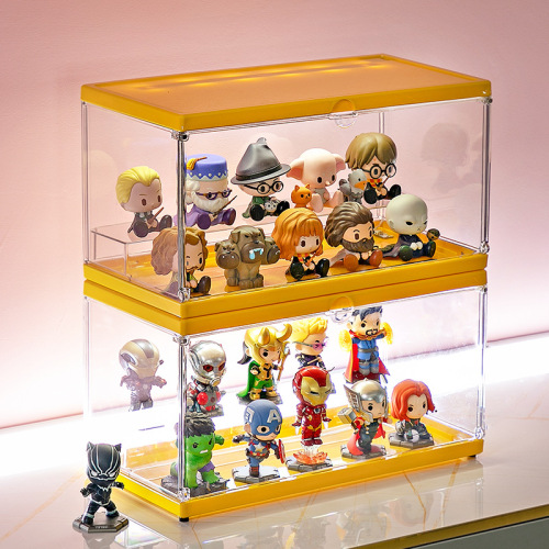 Blind Box Storage Display Stand Desktop Storage Box Transparent LEGO Display Box Single Hand-Made Dustproof Box