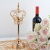 European Crystal Candlestick Gold Wrought Iron Candle Cup Candlelight Dinner Decoration Candle Holder Candle Holder