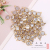 Hemming round Zircon Double Hanging Single Hanger Material Jewelry Accessories Shoes and Clothing Wedding Accessories Nail Ornament Wholesale Factory