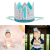 Children's Birthday Party Decoration Birthday Hat Baby Full-Year Layout Supplies Direct Wholesale Pennant Customized HT