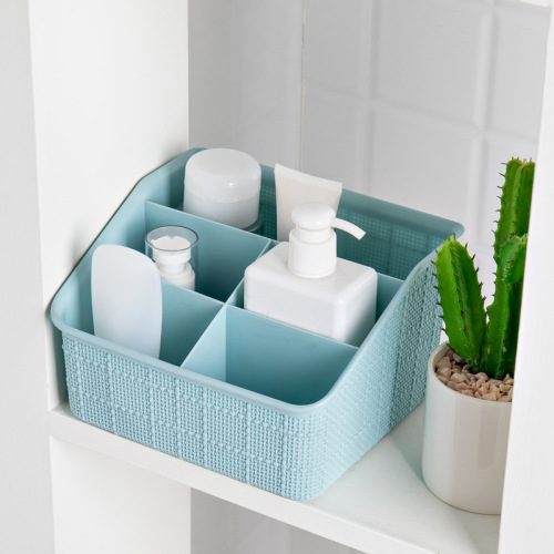 Sundries Storage Basket Cosmetics Storage Box Kitchen Bathroom Storage Rack Desktop Snack Storage Box Small Box 