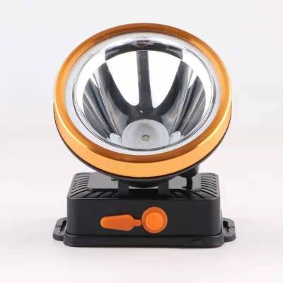 New Large Light Cup Long-Range Headlight Lithium Battery Rechargeable Headlight