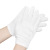 Factory Wholesale White Pure Cotton Gloves Cotton Gloves Thick Labor Protection Work Gloves Bead Playing Crafts Etiquette Cotton Gloves White Gloves