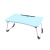 Used-on-Bed Foldable Computer Desk with Card Slot Cup Saucer Bed Desk College Student Dormitory Notebook Portable Small Table