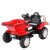 Children's Walking Tractor Electric Toy Car Can Sit with Bucket Double Drive Child Baby Car Four-Wheel Large