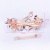 Rhinestone Barrettes Female Hairpin Headwear Korean Large Elegant Flowers Back Head Spring Clip Coiled Hair Hair Clip Head Clip