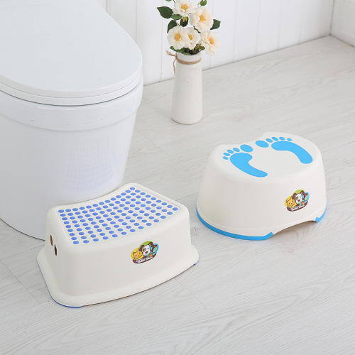 Manufacturers Supply Wholesale Foreign Trade Quality Color Point Bathroom non-Slip Stool/Children‘s Plastic Footstool Stepping Stool