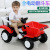 Children's Walking Tractor Electric Toy Car Can Sit with Bucket Double Drive Child Baby Car Four-Wheel Large