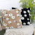 2021 New American Idyllic Minimalist Pillow Embroidery Nordic Sofa Cushion Cover Lamb Wool Bedside Cushion