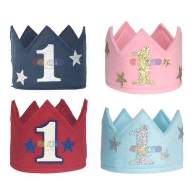 Baby Birthday Party Decoration Supplies Crown One Layout Birthday Hat Party Supplies Crown Hat H