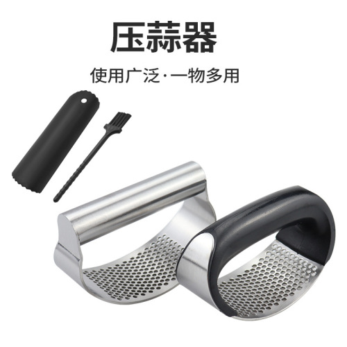 spot stainless steel garlic press ring garlic press manual garlic press arc manual ginger garlic masher