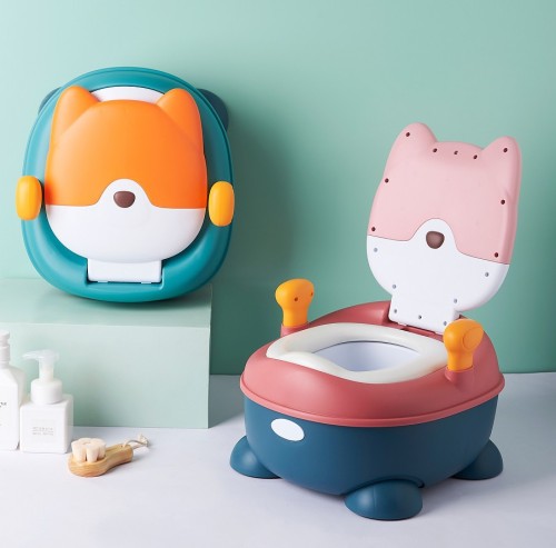 Corgi Cushion Toilet Baby Potty for Boy and Girl Infant Urinal Small Toilet Potty Wholesale