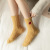 Socks Coral Fleece Women's Mid-Calf Length Sock Thick Warm Home Socks  Fruit Socks  Room Socks  Confinement Loose Socks  Wholesale