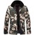 Camouflage Coat Men's Cotton Clothing Winter Fleece-Lined Thickened Labor Protection Cotton-Padded Jacket Cold-Proof Coat Overalls Mid-Length Cotton-Padded Coat