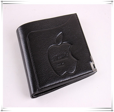 Men's Wallet Litchi Pattern Wallet Men's Short Wallet Fashion Imitation Leather Coin Purse
