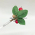  Artificial Flower Red Christmas Berry And Pine Cone Picks With Holly Branches For Holiday Floral Decor Flower Crafts