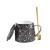 Light Luxury Polka Dot Ceramic Cup Nordic Starry Cup Hand Pinch Concave-Convex Gold Handle Mug Splash Ink Couple Coffee Mug